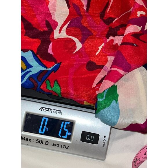 Maeve Anthropologie Multicolour Mixed Boquet Floral Sleeveless Silk Blouse Women - Picture 10 of 10